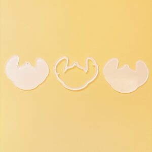 Transparent stitch 8cm - homemade shaker (1 set is 3 pieces without glue)