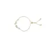 Wholesale Jewelry Fairy Style Flower Copper Cat's Eye Stone Plating Inlay Bracelets