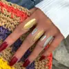 oly-df24f9a8c9cfbbfd589262016c931380 Wholesale PVD Coated Real Gold Plated 18K Gold Geometric 304 Stainless Steel Casual Simple Style Waterproof Non Tarnish Open Rings