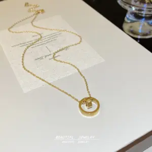 X389 Titanium Steel Real Gold Color Retention