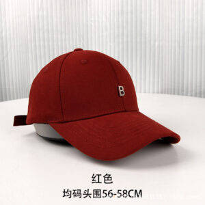 B Letter-Red / free size (55-59CM)