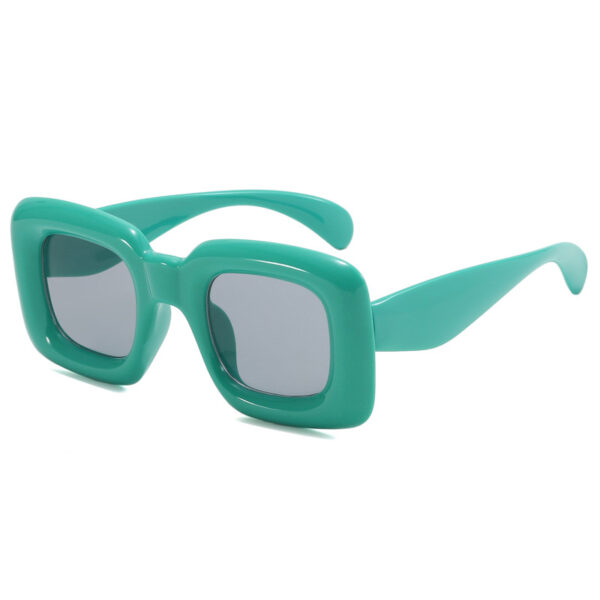 oly-dfb8223288616786e5ea8ac8972de460 Wholesale Candy color inflatable children's sunglasses fashion trend expansion square baby sunglasses funny glasses