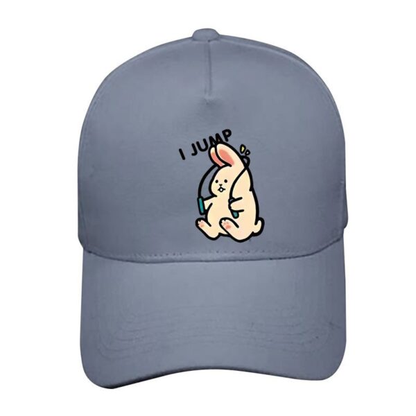 Wholesale Valentine's Day Jump Rope Rabbit Tiger Baseball Cap Men and Women Couple Black and White Dome Peaked Cap