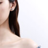 Wholesale Classic four-prong moissanite stud earrings