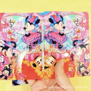 A704-Mickey Minnie (with inner page with buckle)