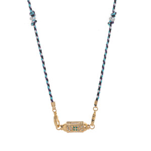 Four-leaf clover necklace