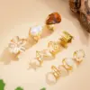 Wholesale Multicolor Antique Silver Plated Open Rings For Women With 0.01µm Plating And Artificial Gemstones