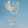 Wholesale Sweet Summer Vacation Style Stainless Steel Starfish Necklace Bracelet Set Unisex Sea Shell Chain Jewelry Accessories