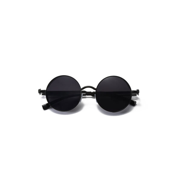 Wholesale Retro Punk Series Sunglasses Men and Women Street Hip-Hop Sunglasses Cross-Mirror Personalized Windshield Glasses 58028