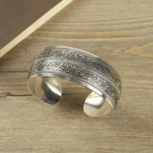 28-Ancient Silver Carving