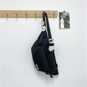 Black + pendant + badge / Free size