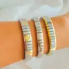 Wholesale Simple Style Geometric Heart Shape Bow Knot 304 Stainless Steel Bracelets In Bulk