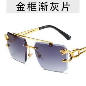 Gold Frame Gradual Gray