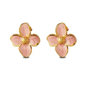 Multicolor-Golden Yellow / One Size / FYD6111-Pink Earrings