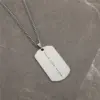 Wholesale Prove They're Wrong Military Badge Pendant Necklace Stainless Steel And Titanium Steel Polished Unisex Simple Style Geometric Pattern