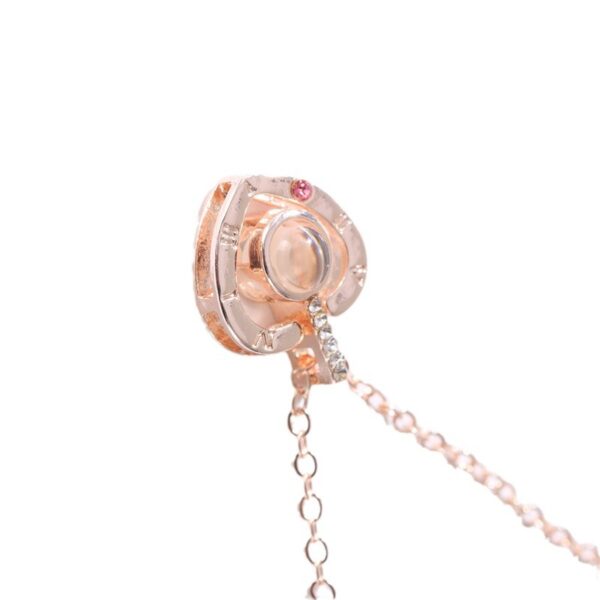 oly-e12ae443f4d18f2d71ff62e04d9eb797 Wholesale 100 languages I love you projection sterling silver necklace creative diamond love shaking sound network red with clavicle necklace