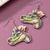 Wholesale  1 Pair of Carnival Hat Boots Earrings Ladies