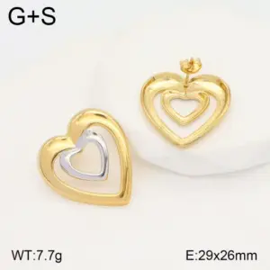 Gold / 29 * 26mm / 1 Pair/Package