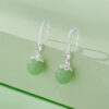 Wholesale  Hetian Jade  Women Valentine's Day Gift Earrings