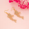 WholesaleValentine's Day Ear Hook Glitter Cupid Letter Love Bow and Arrow Ear Hook Girl Gift Exquisite