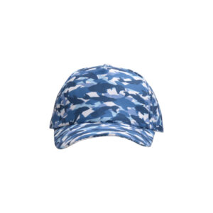 Dark blue little shark-children's peaked cap / (Free size-Velcro adjustment)(52-54cm)