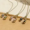 Wholesale Virgin Mary Enamel Pendant Necklace For Women With 14K Real Gold Plated Copper And Zircon Inlay, Handmade Chain Featuring Water Plating