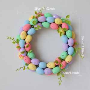 Colorful egg Garland 28cm