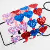 Wholesale Sequin Heart-Shaped Headband Plastic Star Headband Independence Day Party Women's Simple Four Seasons Universal