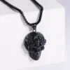 Wholesale Stainless Steel 18K Gold Plated Retro Plating No Inlaid