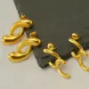 Wholesale PVD Coated 18K Gold Plated Irregular Solid Color Stainless Steel Modern Style Simple Style Waterproof Non Tarnish Ear Studs