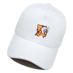White baseball cap 1 / The head circumference is suitable (about 58cm)