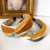 Wholesale South Korea Fashion Simple All-match Wide-brimmed Striped Cross Pressed Hair Hoop Women's Mori Style Out-of-the-way Headband Hair Accessories