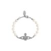 oly-e24b9a14d7f5f4eae090807415e940ea Wholesale Empress Dowager Saturn Bracelet High Version Classic Saturn Diamond Pearl Bracelet Light Luxury All-match Pearl Bracelet