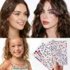 Wholesale Simple Style Acrylic Star Nail Patches For Independence Day, Nail Decals For Festive Nail Art
