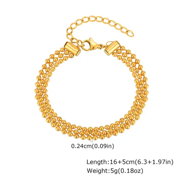 Wholesale PVD Coated Real Gold Plated 18K Gold Butterfly 304 Stainless Steel IG Style Elegant Lady Waterproof Non Tarnish 304 Stainless Steel Lobster Trigger Clasp Closure Chain Bracelet