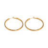 oly-e2b7d5c84c97d5a047cf0fe5aa929d3f Wholesale French style metal circle earrings plain earrings trendy niche design unique temperament earrings for women