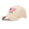 Wholesale American Flag Baseball Cap Unisex Outdoor Casual Cap Couple Hat Letter Design Summer Autumn Denim Material