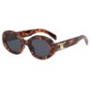 oly-e2d3334ebe97e47c1190a15a57076a43 Wholesale oval white frame sunglasses concave style sunglasses female cat eye sun protection high-grade