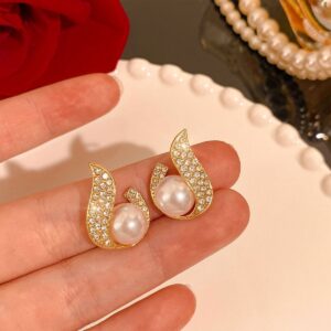 Water drop earrings