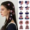 Wholesale American Flag Hair Claws For Women In Acrylic, Perfect Hairpin Accessory For Independence Day And Spring