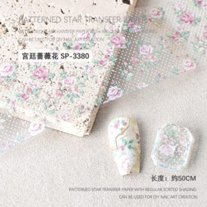 Palace rose flower transfer paper (sp-3380)