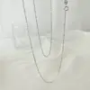 Wholesale Handmade Geometric Necklace For Women With 925 Sterling Silver Box Chain