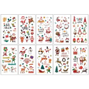 Christmas A series 10 sheets/set / 68*120MM