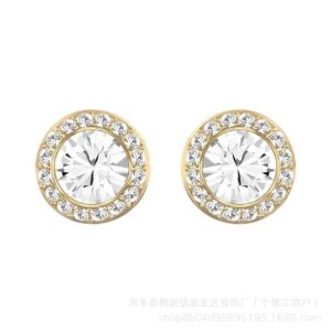 Golden Roman Stud Earrings