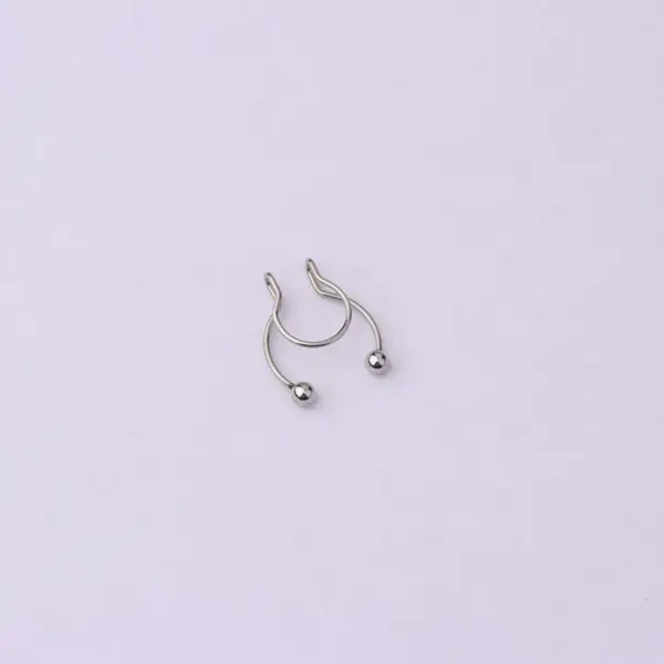 oly-e3876703408b2b81a1af8ee622ead4db Wholesale 316L Stainless Steel Ear Cartilage Rings & Studs Geometric Waterproof Non Tarnish Surgical Steel Unisex