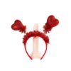 oly-e38f1766667958cdb5b67e2a1b6575a7 Wholesale Valentine's Day Heart Shaped Love Glitter Hair Hoop Red Three-dimensional Love Foam Party Heart Sequin Headband