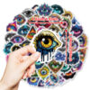 oly-e3a6b0c3b09885e22d17de8db1cfc048 Wholesale 50 personalized pupil eyes graffiti waterproof stickers diy mobile phone case skateboard notebook decorative stickers