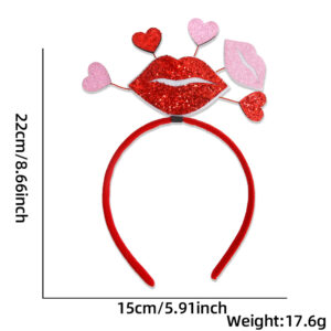 Lips love hair band / Free size
