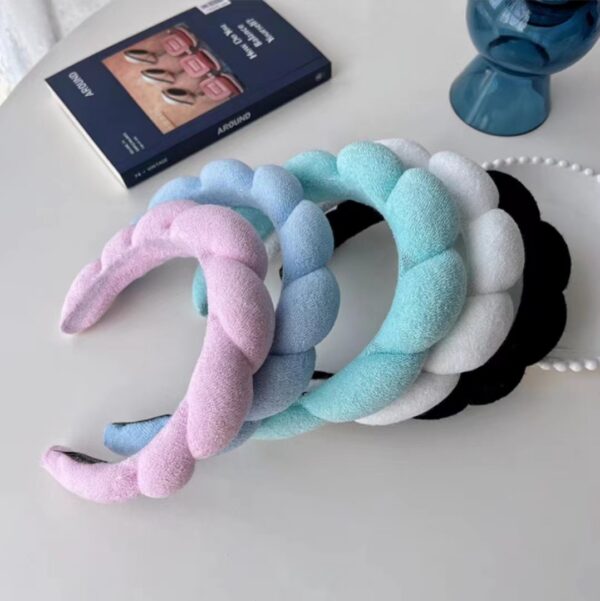 oly-e4150be51bfd4541fb1c9ca8b58e6981 Wholesale Style Hairband Twist Sponge Headband High Crown French Fashion Face Wash Makeup Headband Hair Accessory