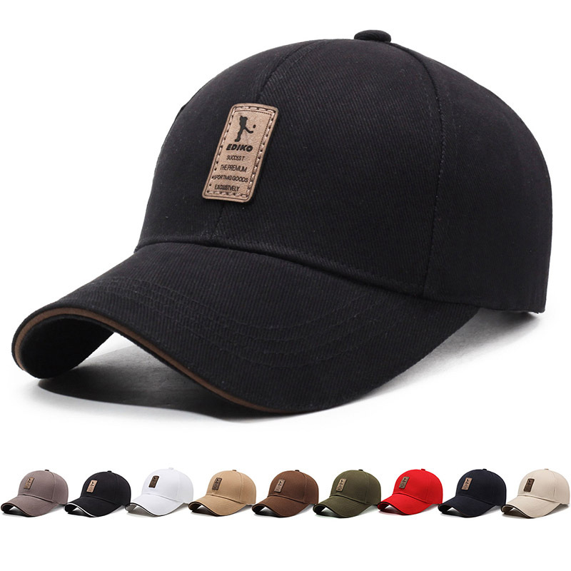Wholesale Spring and Autumn high quality Cotton Korean Style Men's Baseball Cap Winning Cap Spring and Autumn Hat Women's Outdoor Casual Sunshade